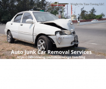 Auto junk car removal services | Wright On Time Towing, LLC