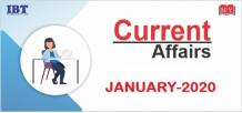 Monthly Current Affairs January 2020