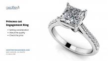 How to purchase the princess cut engagement ring