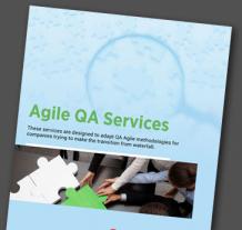 Agile QA Services is all Set to Offer you a Reduced Delivery Time.