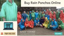 Rain Ponchos Online