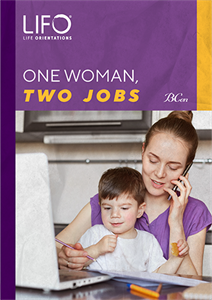   	One Woman Two Jobs  