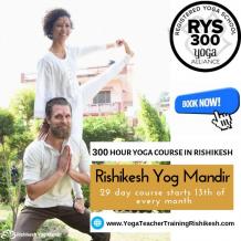 300 Hour Yoga Teacher Training in Rishikesh
