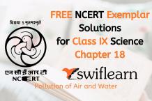 Class 8 NCERT Exemplar Science Chapter 18 Pollution of Air and Water | Swiflearn