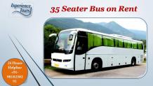 35 seater bus rental delhi