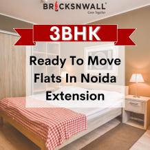 3BHK Ready To Move Flats in Noida Extension