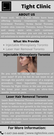 Tight Clinic Toronto — Laser Hair Removal Toronto Body hair can spoil...