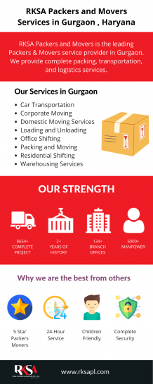 RKSA Packers and Movers Services in Gurgaon , Haryana - JustPaste.it