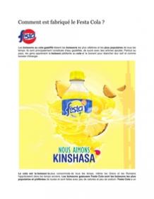 Find the Cola Juice Drinks Company in Africa – Festa