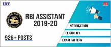 RBI Assistant 2020 Exam - Notification, Pattern, Dates, Eligibility, Syllabus, Cut Off, Age Limit, Vacancy