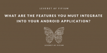 What Are The Features You Must Integrate Into Your Android Application?