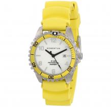Buy Momentum M1 Mini White/yellow Rubber Watch in Dubai at cheap price