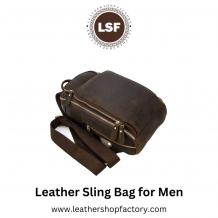 #leatherslingbagformen