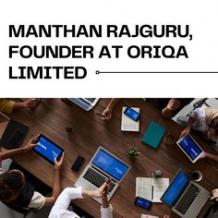 Manthan Rajguru, Founder at Oriqa Limited en 2024