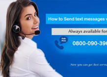 How to send text messages via Hotmail account?