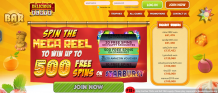 Delicious Slots – win 500 free spins on top slots