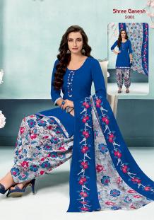 Panchi Designer Suits Manufacturers &amp; Exporters from Pali, Marwar, Rajasthan - Shree Ganesh Print-Fab Pvt. Ltd