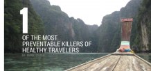 Which Is One Of The Most Preventable Killers Of Healthy Travelers Abroad?