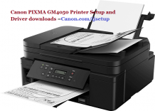 Canon PIXMA GM4050 Printer Setup and Driver downloads –Canon.com/ijsetup