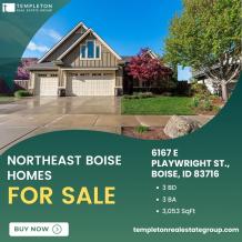 6167 E PLAYWRIGHT ST., BOISE, ID 83716 | North East Boise Homes for Sale