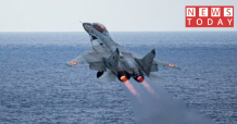 A Fighter Plane of the Indian Navy Crashed into the Sea | News Today