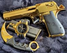 Strapp Desert Eagles - Gold Desert Eagle For Sale