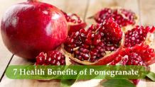 Health Benefits of Pomegranate