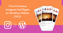 7 Free & Premium Instagram Feed Plugins for WordPress Website