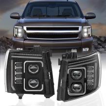 LED Headlight Upgrades for 2011 Chevy Silverado