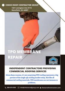 TPO Membrane repair