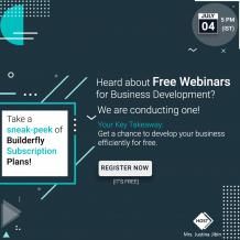 Builderfly Ecommerce Platform is going to conduct the Seventh Free Webinar - 3 July 2020 - Blog - Personal site