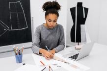 A recipe for a successful career as a fashion designer