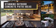 Outdoor Concrete Patio Ideas