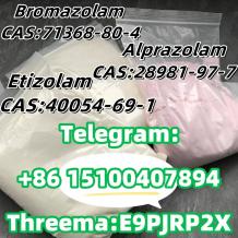 Bromazolam CAS:71368-80-4 Alprazolam CAS:28981-97-7 Etizolam  CAS:40054-69-1 Telegram: +86 15100407894 Threema:E9PJRP2X