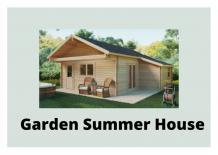 Install a Wooden Garden Summer House Easily