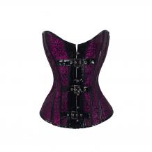 Gothic Steampunk Lingerie Corset Purple Corset | Sayfutclothing