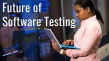 A Look to the future of software testing