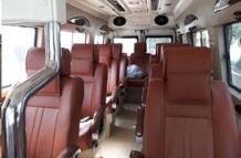 luxury Maharaja seater tempo traveller hire on Rent in Delhi