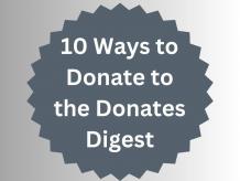 10 Ways to Donate to the Donates Digest | Zupyak