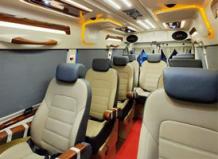 luxury Maharaja seater tempo traveller hire on Rent in Delhi