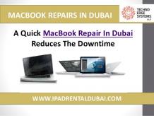 A Quick MacBook Repair In Dubai Reduces The Downtime