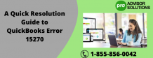 A Quick Resolution Guide to QuickBooks Error 15270 &#8211; Article Pedia