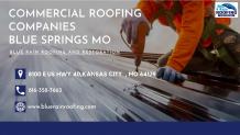 Commercial Roofing Companies Blue Springs MO