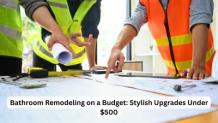 Bathroom Remodeling on a Budget: Stylish Upgrades Under $500 - Blog View - Organesh