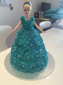 Barbie Doll Cake Image 