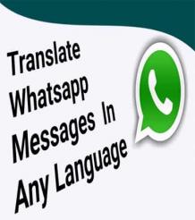 Translator For WhatsApp | WhatsApp Translator