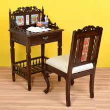 Upgrade Your Study Area with a Classic Wooden Study Table!