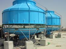 Cooling Towers Manufacturers in UAE, Round FRP Cooling Towers in Kuwait, Saudi Arabia | Kuwait | Oman | Bahrain - Rakshan Cooling Towers