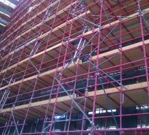 scaffolding in building construction