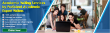 Academic Writing Services by Proficient Expert Writers